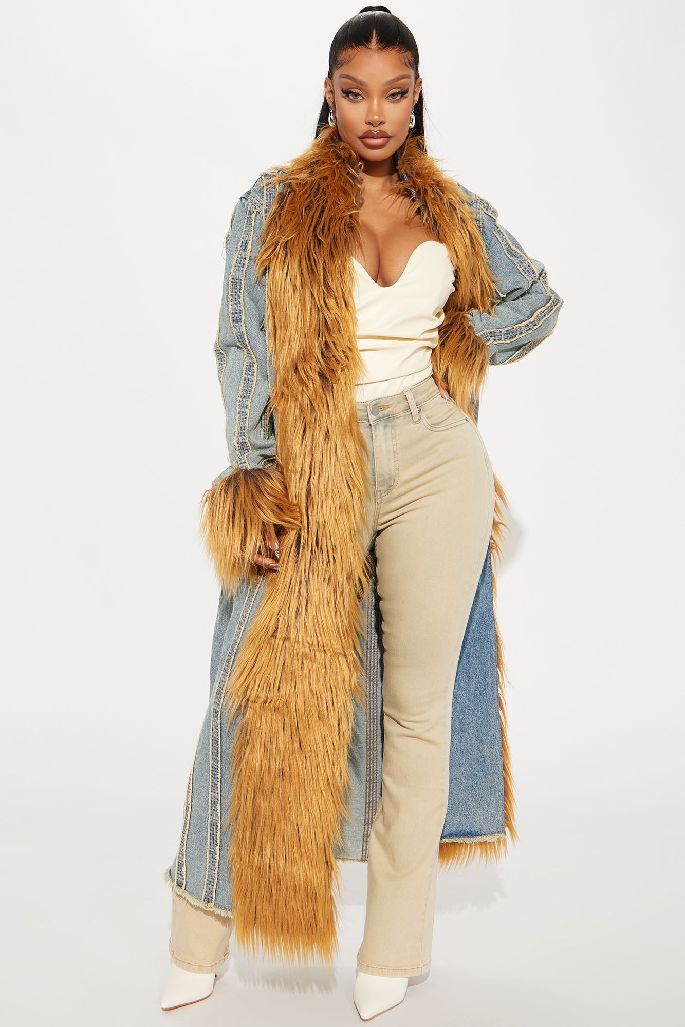 Denim Trench (Vintage Wash)