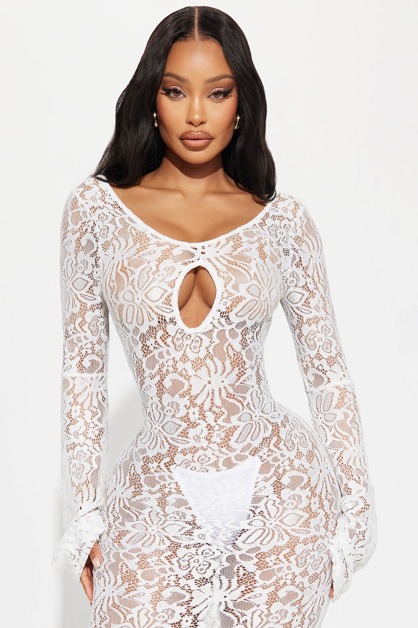 Maxi Dress (White) image 3