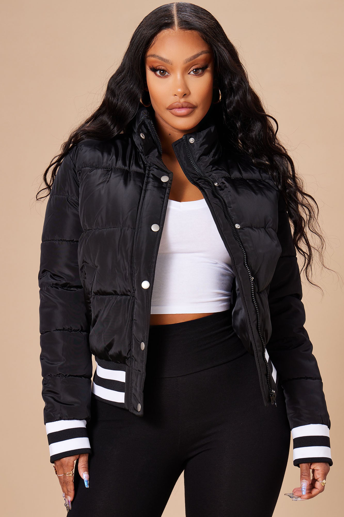 Puffer Jacket (Black)