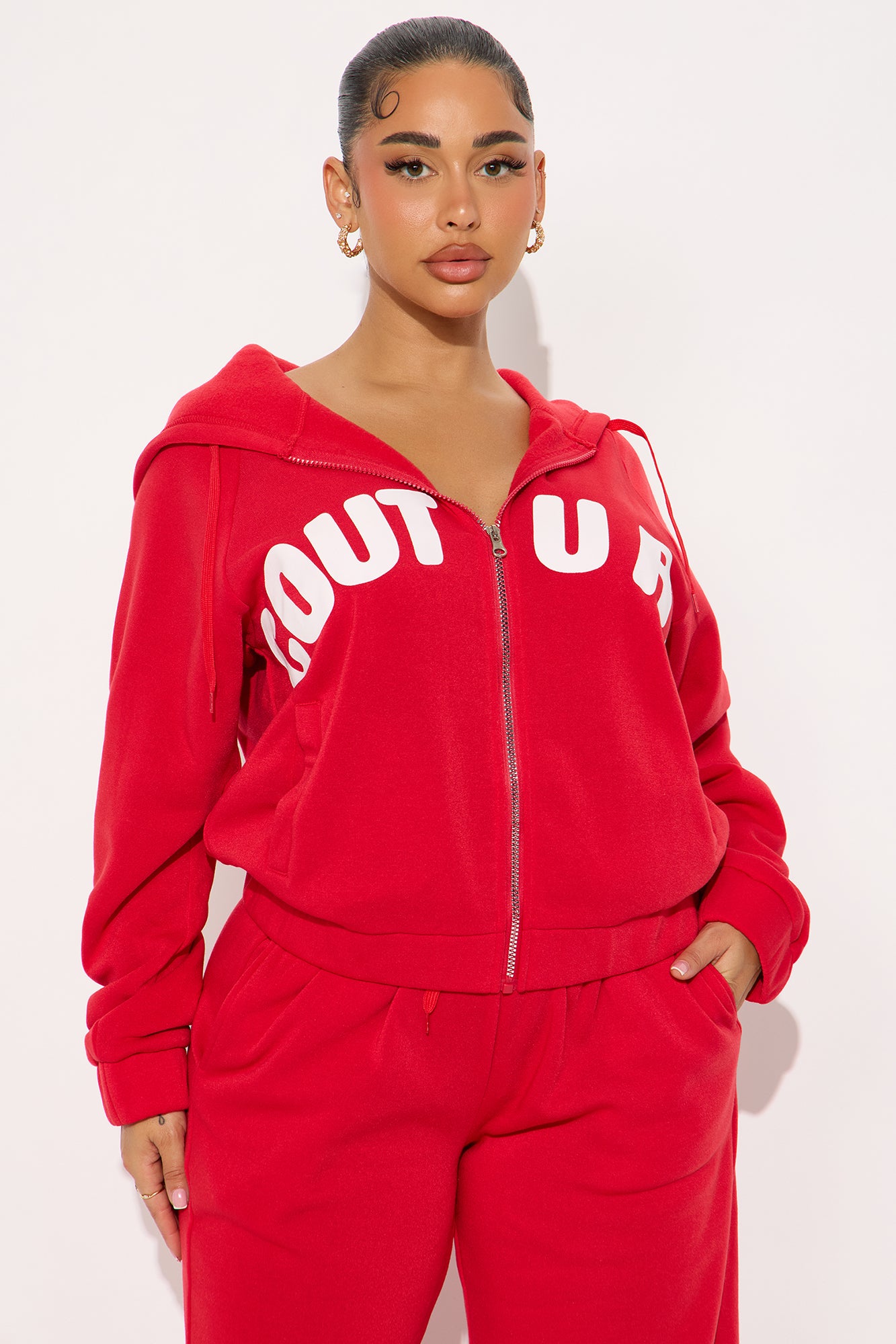 Pant Set (Red) image 2