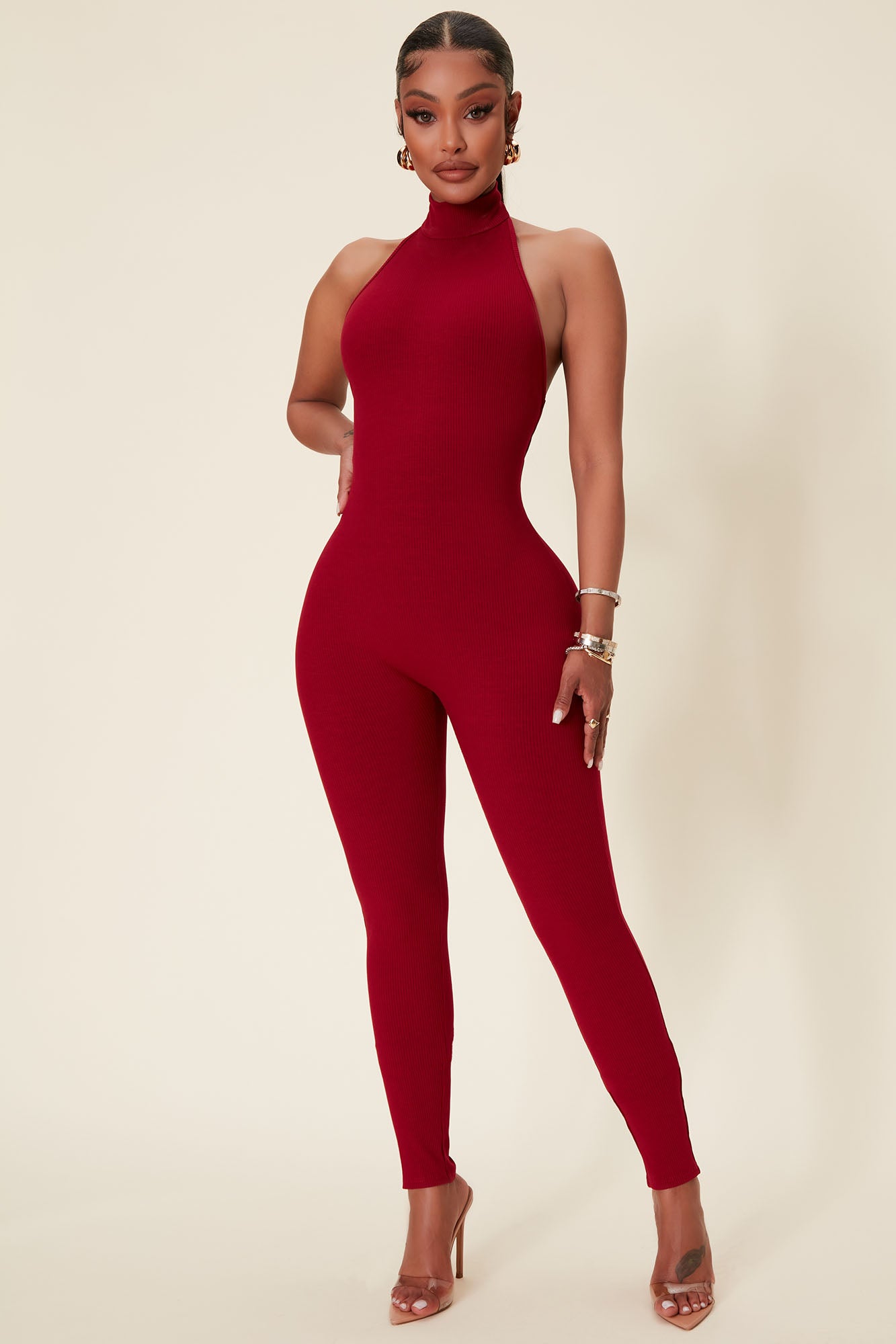 Jumpsuit (Red)