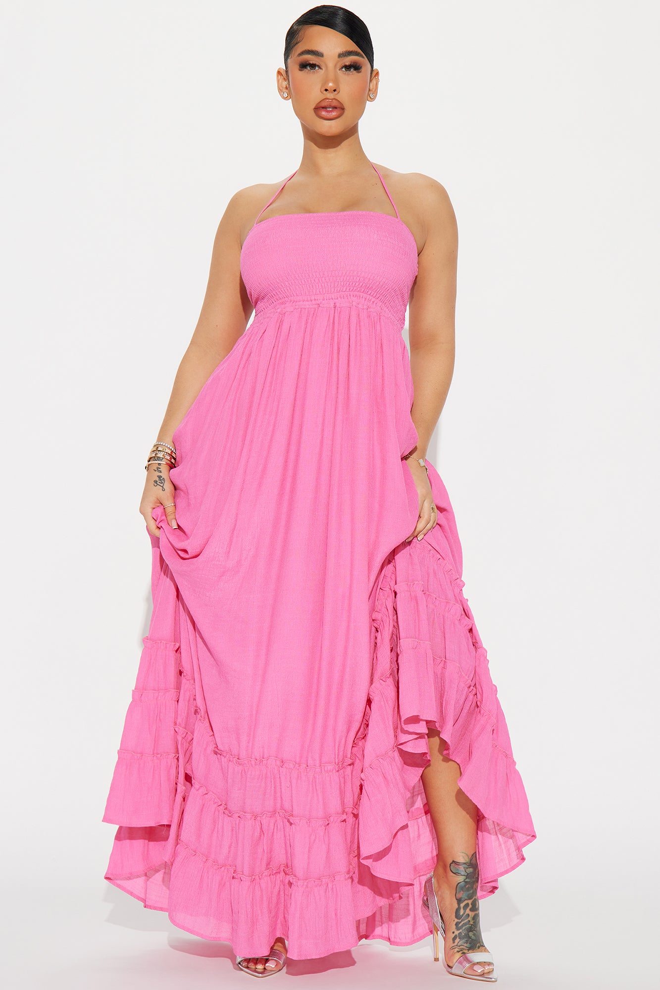 Maxi Dress (Pink)
