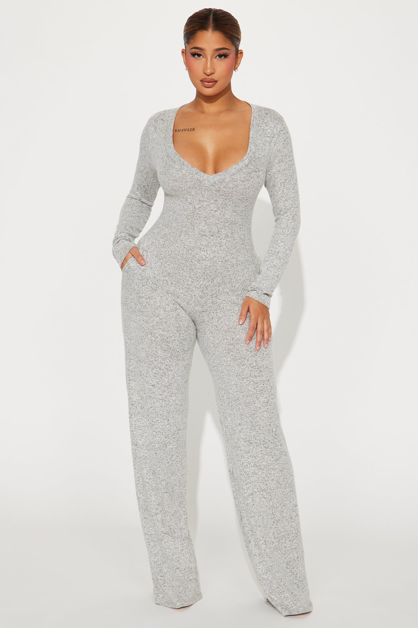 Jumpsuit (Heather Grey)