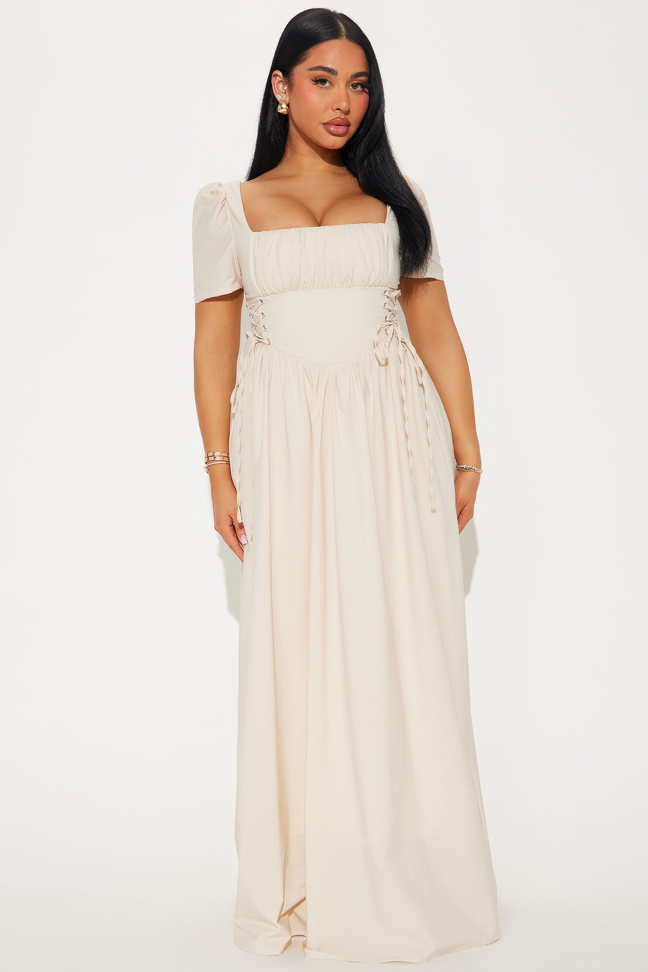 Maxi Dress (Cream)