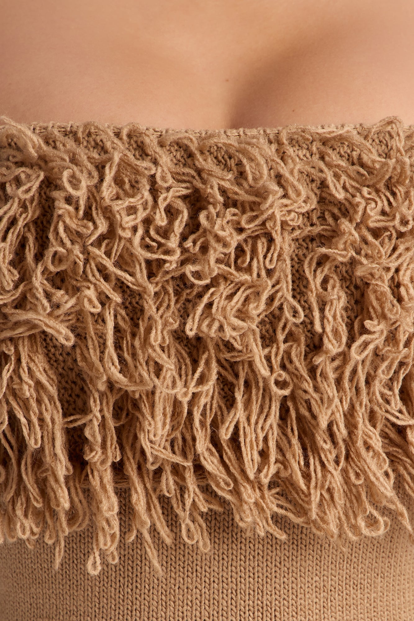 Sweater Maxi Dress (Taupe) image 3