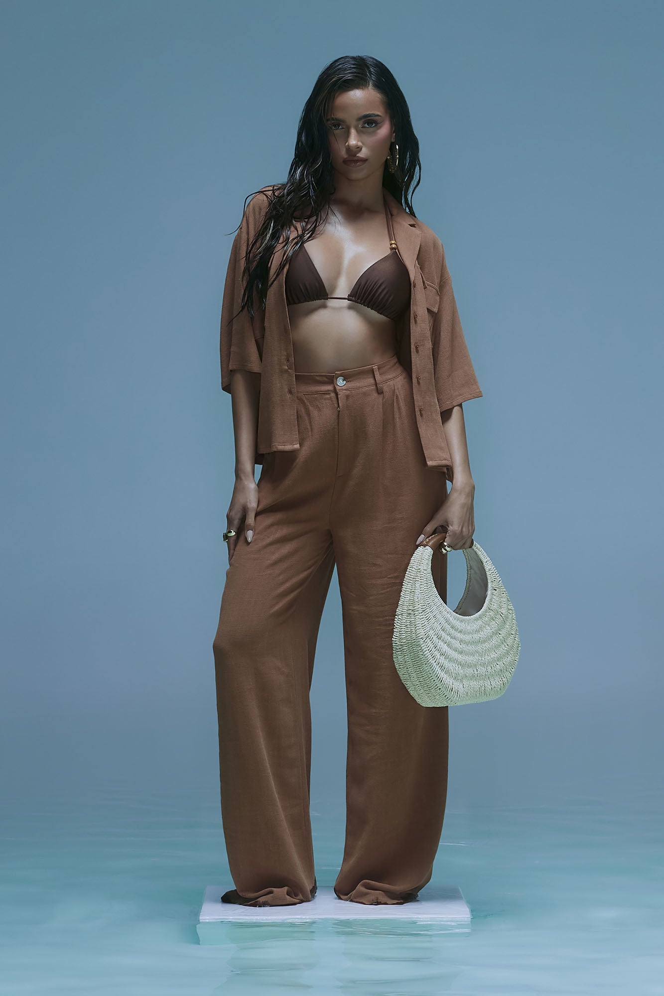 Pant Set (Cognac) image 2