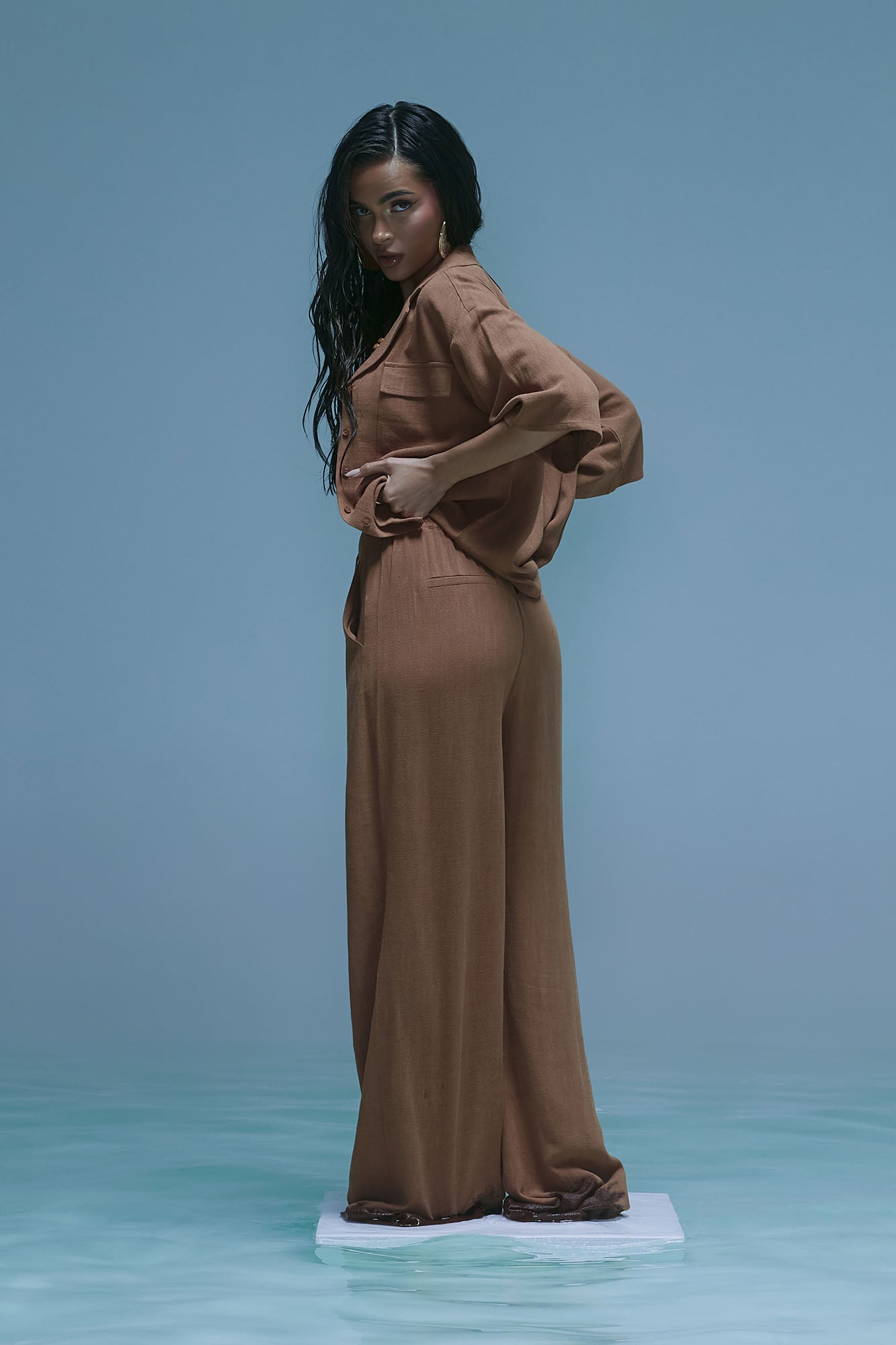 Pant Set (Cognac) image 3