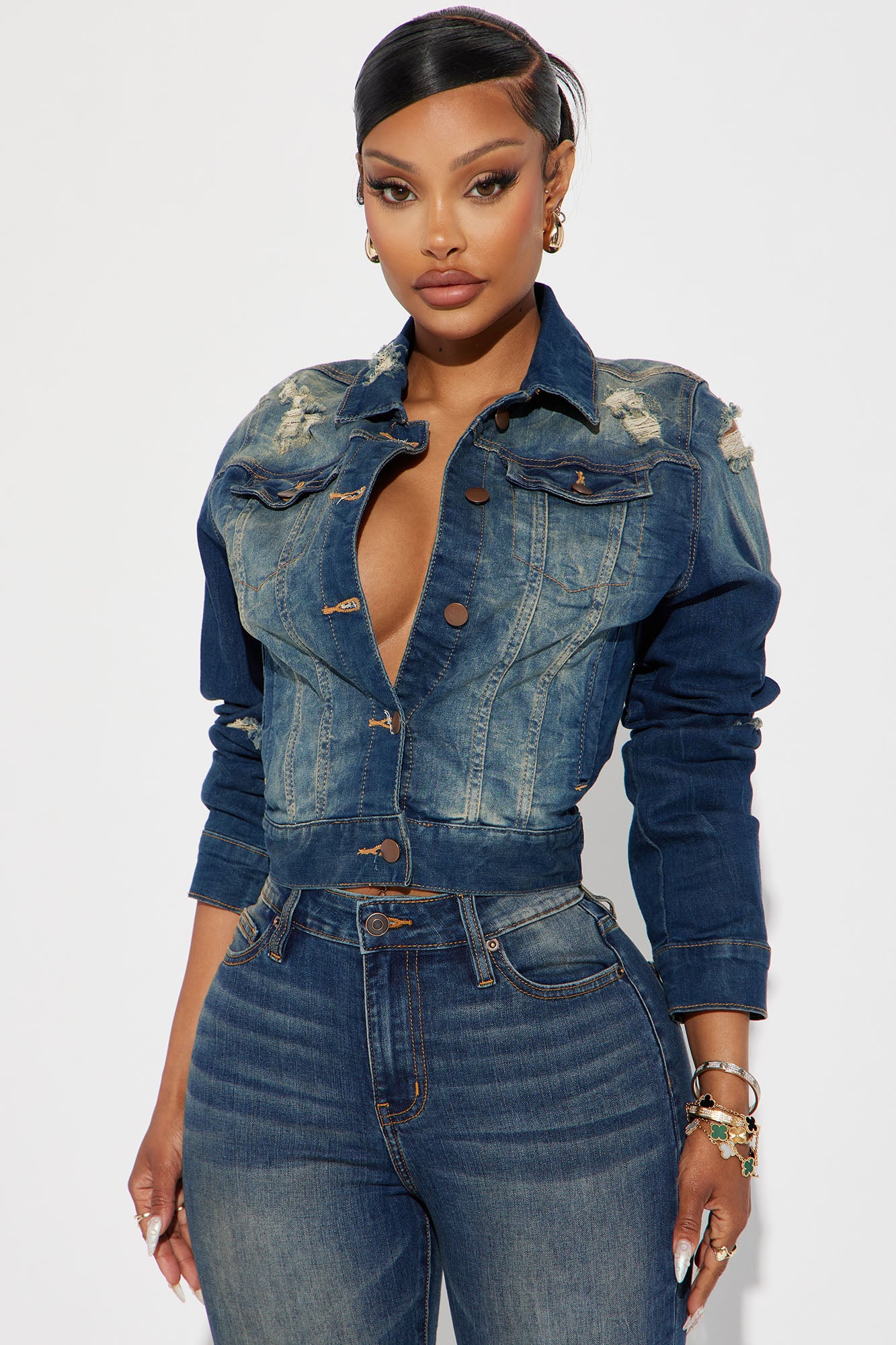 Denim Jacket (Dark)