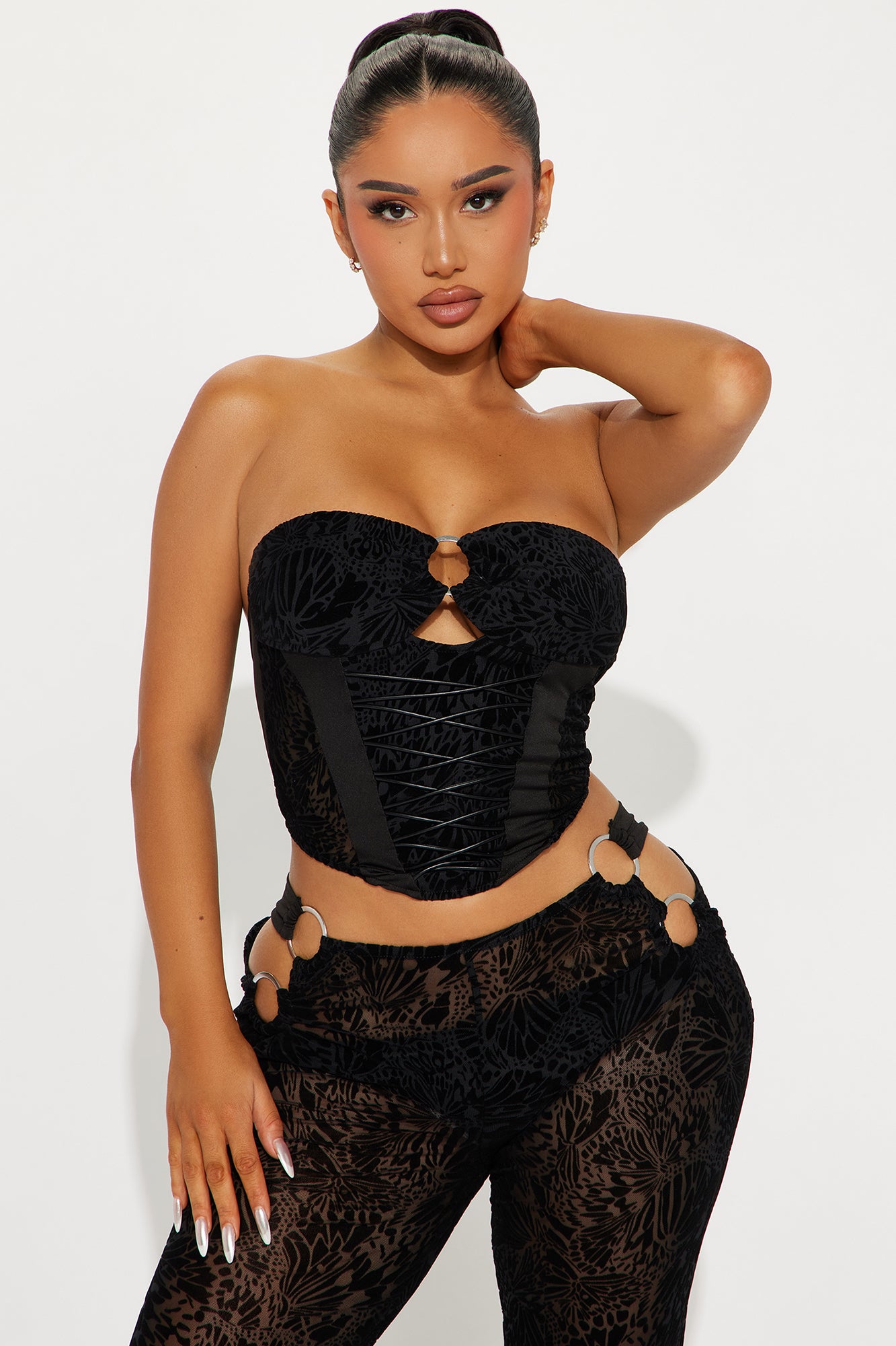 Pant Set (Black) image 2