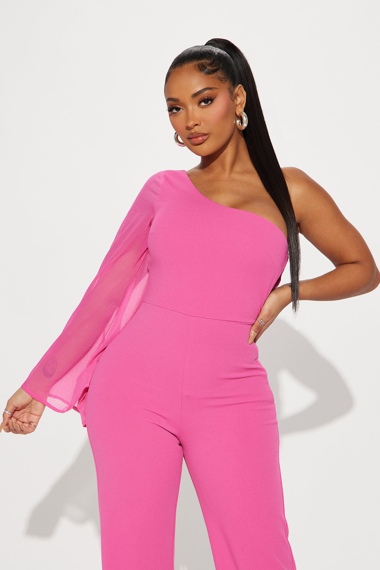 Jumpsuit (Fuchsia) image 2