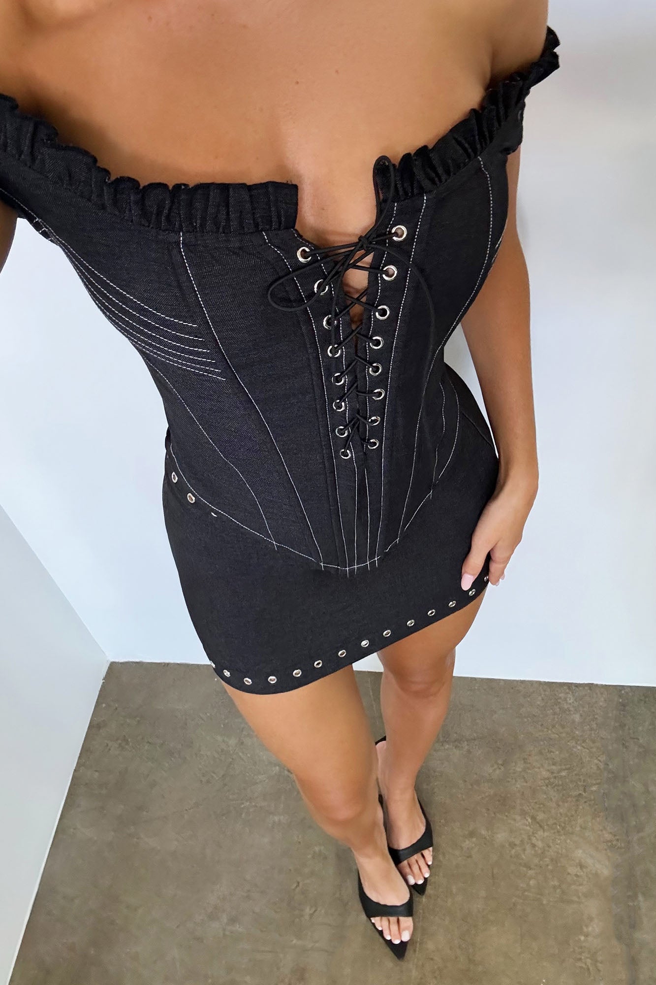 Skirt Set (Black) image 3