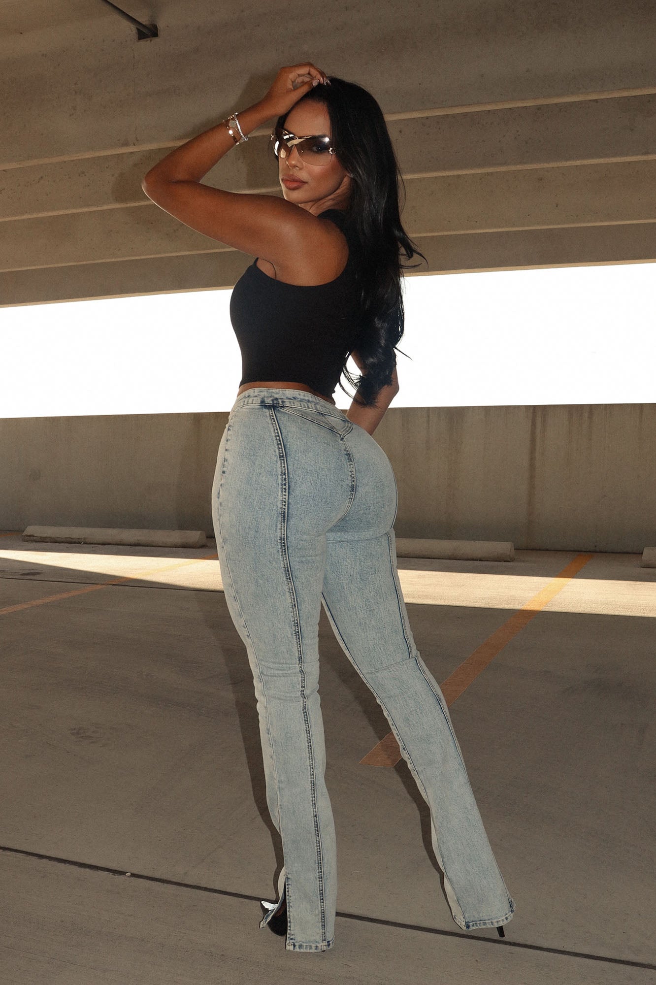 Jeans (Acid Wash Denim) image 2