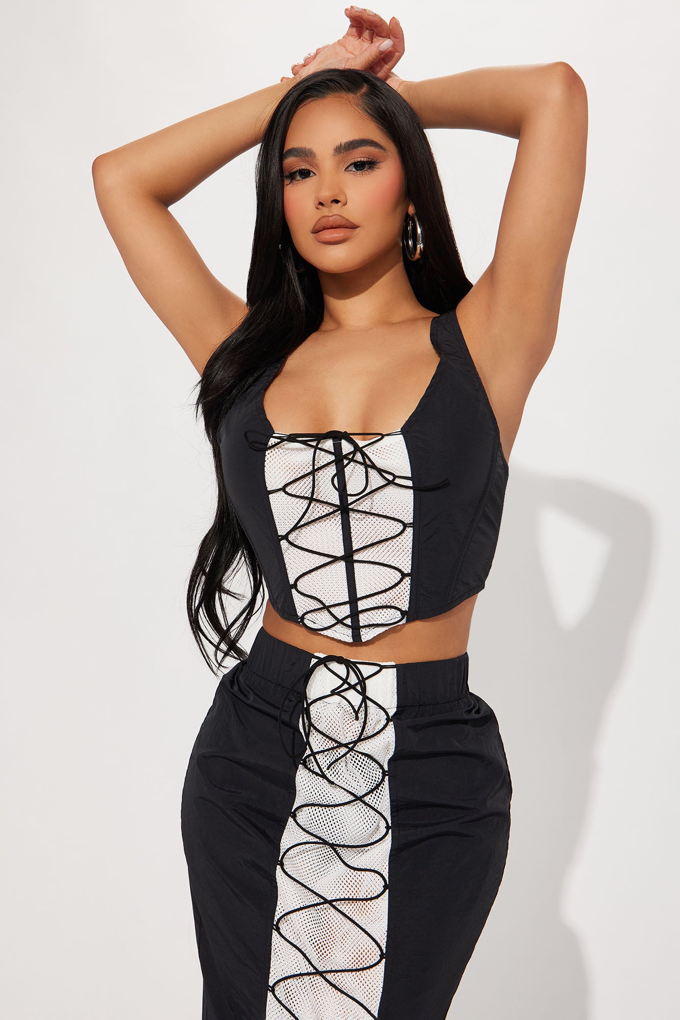 Skirt Set (Black/combo) image 2