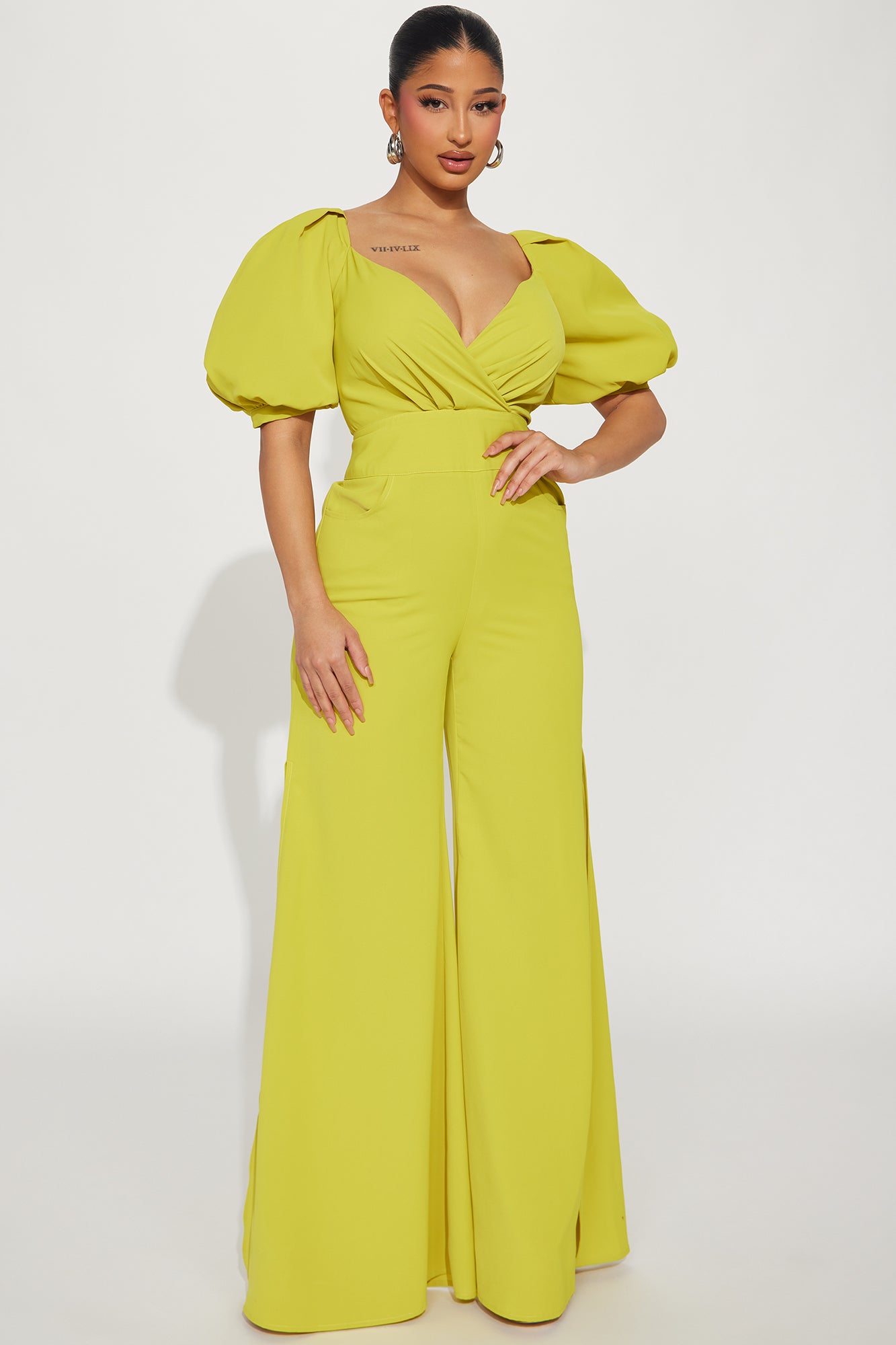 Jumpsuit (Chartreuse)
