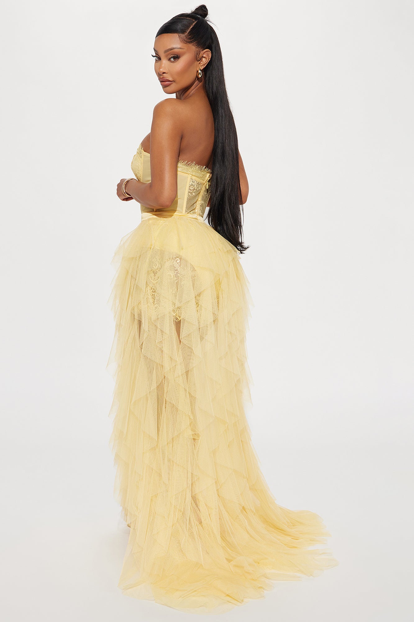 Maxi Dress (Yellow) image 3