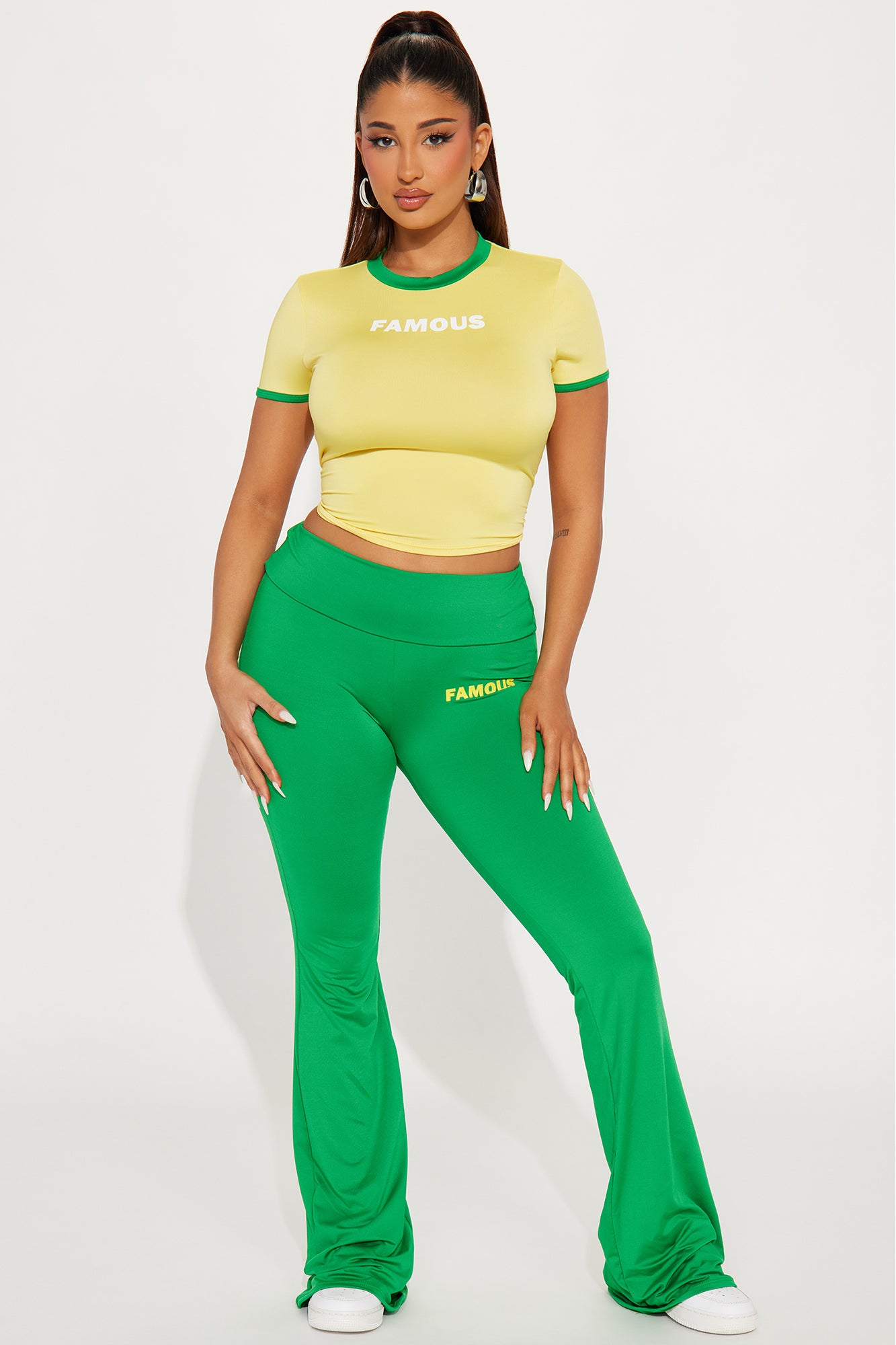 Pant Set (Green/combo) image 2