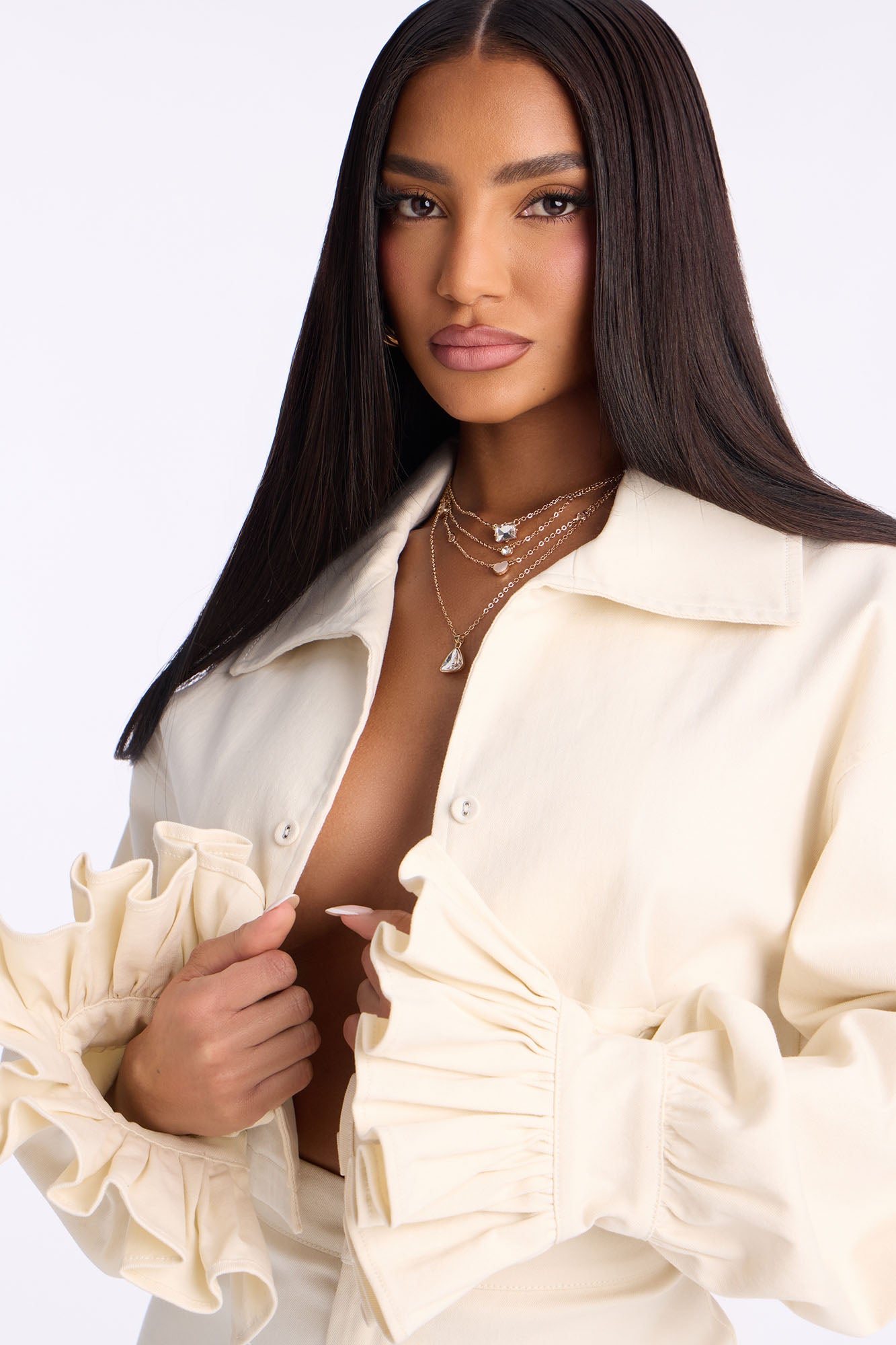Jacket Pant Set (Off White) image 3