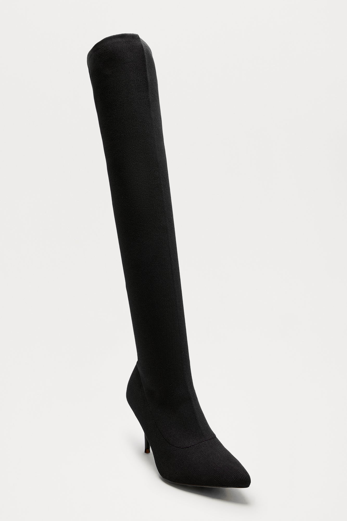 Kiara Thigh High Boots (Black) image 3