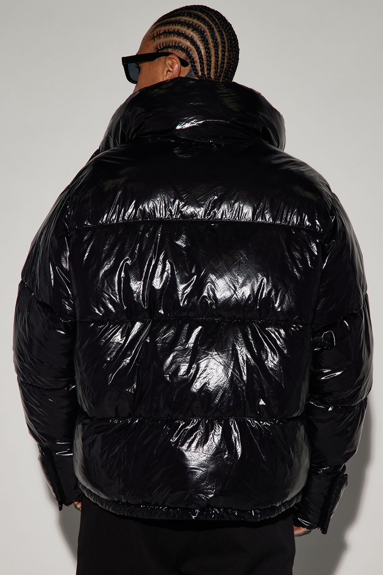 Puffer Jacket (Black) image 3