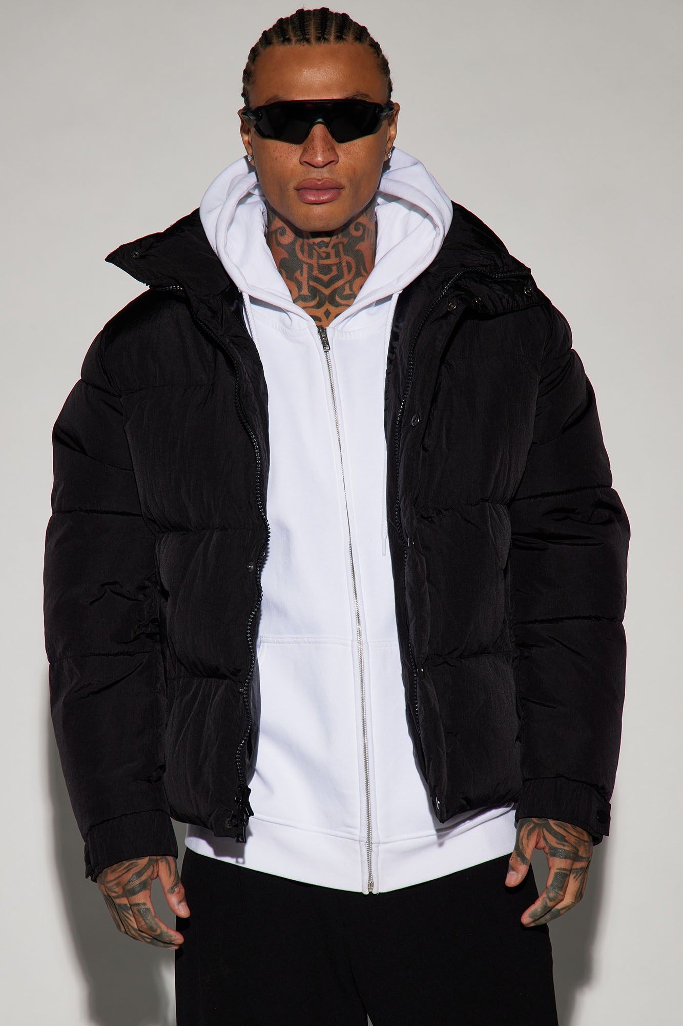 Puffer Jacket (Black)