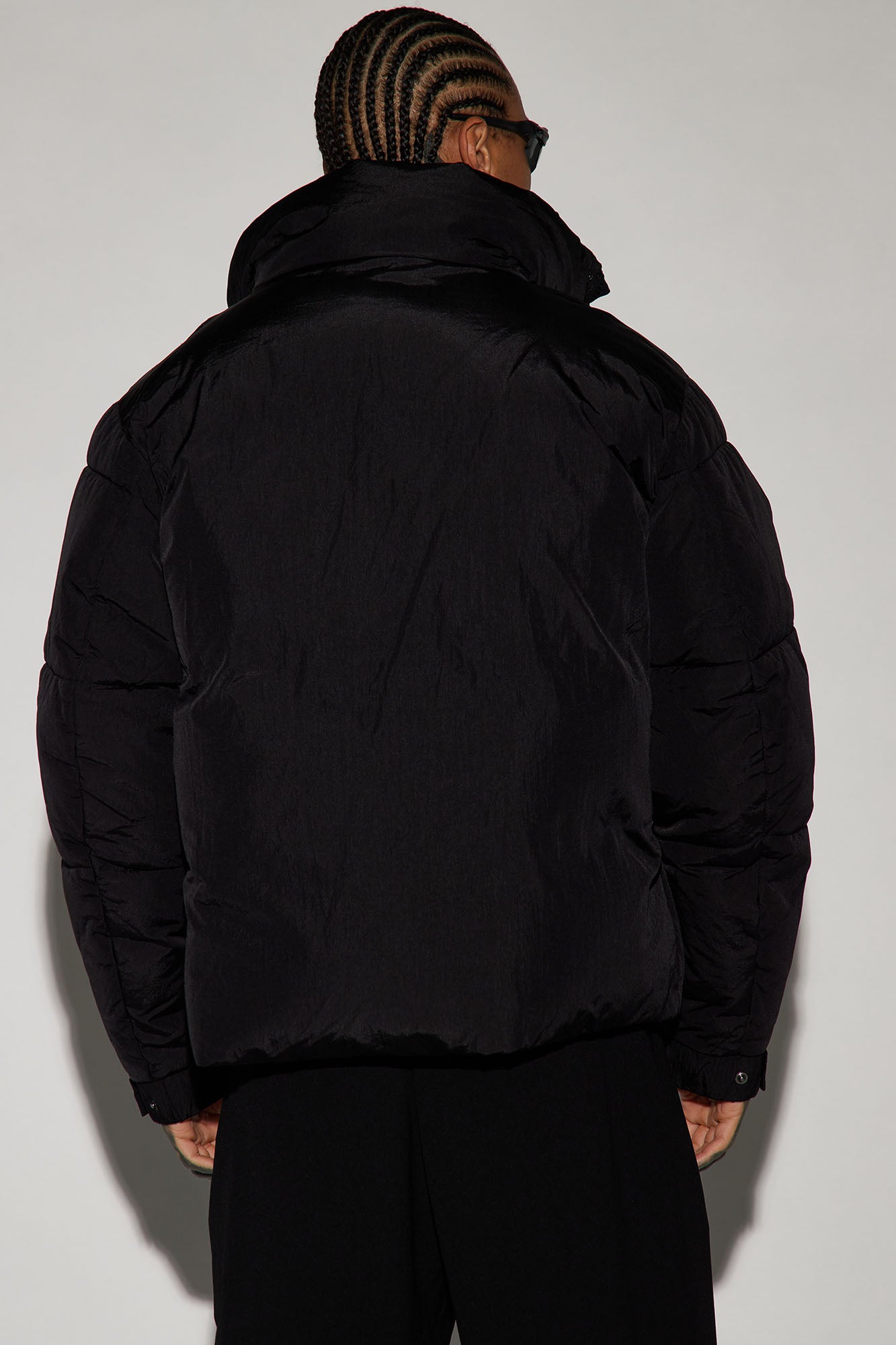 Puffer Jacket (Black) image 3