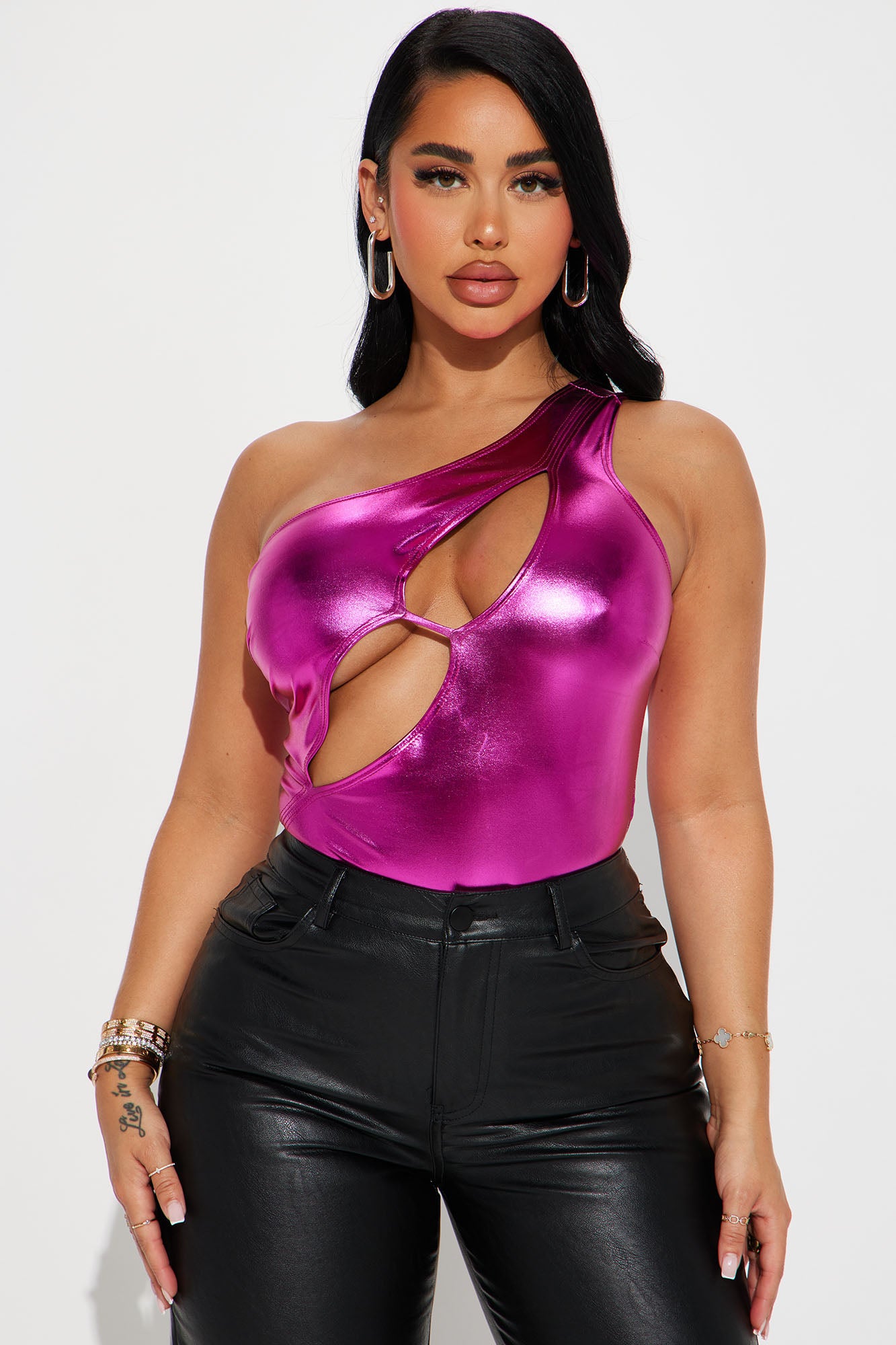 Bodysuit (Fuchsia) image 3