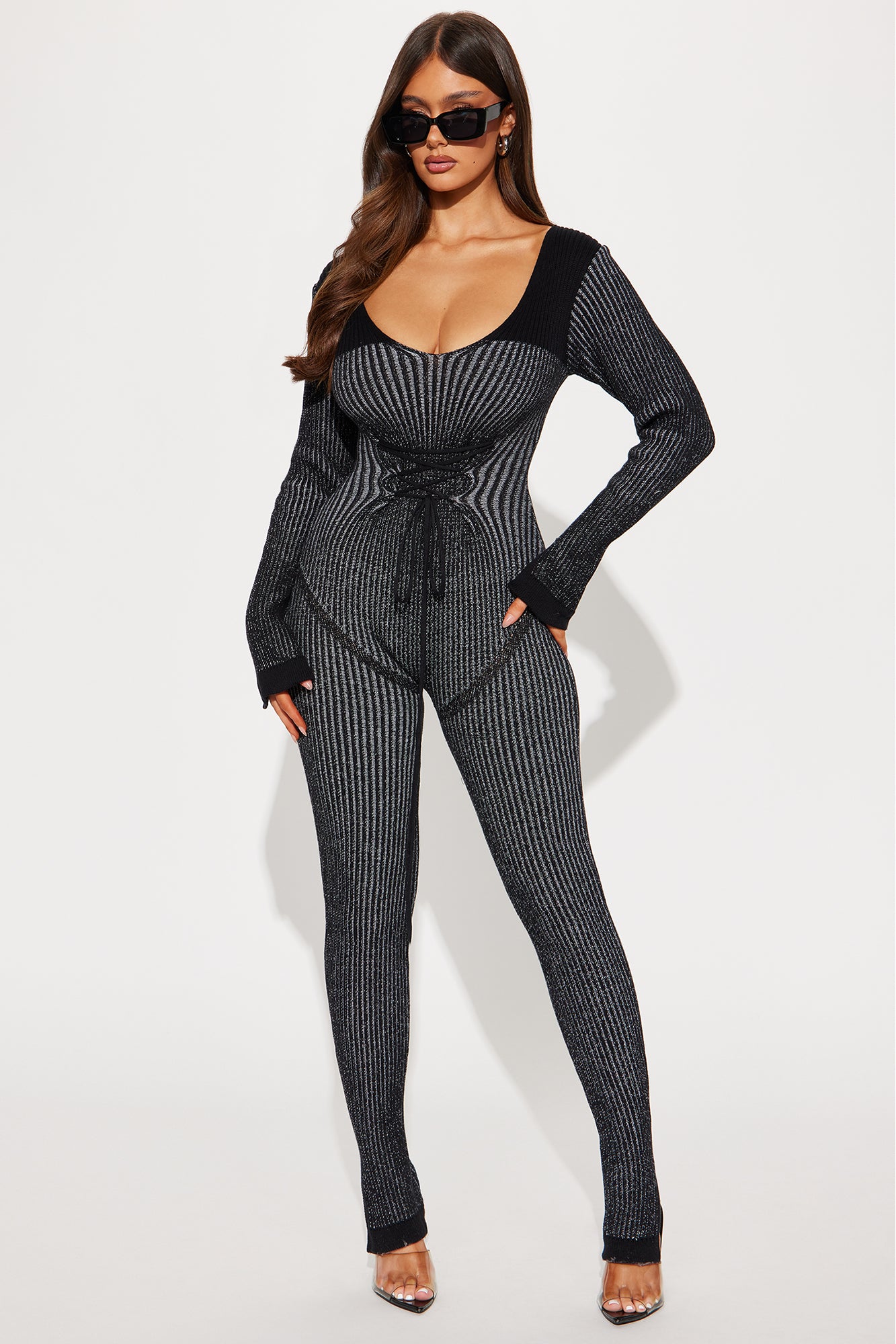 Sweater Jumpsuit (Black)