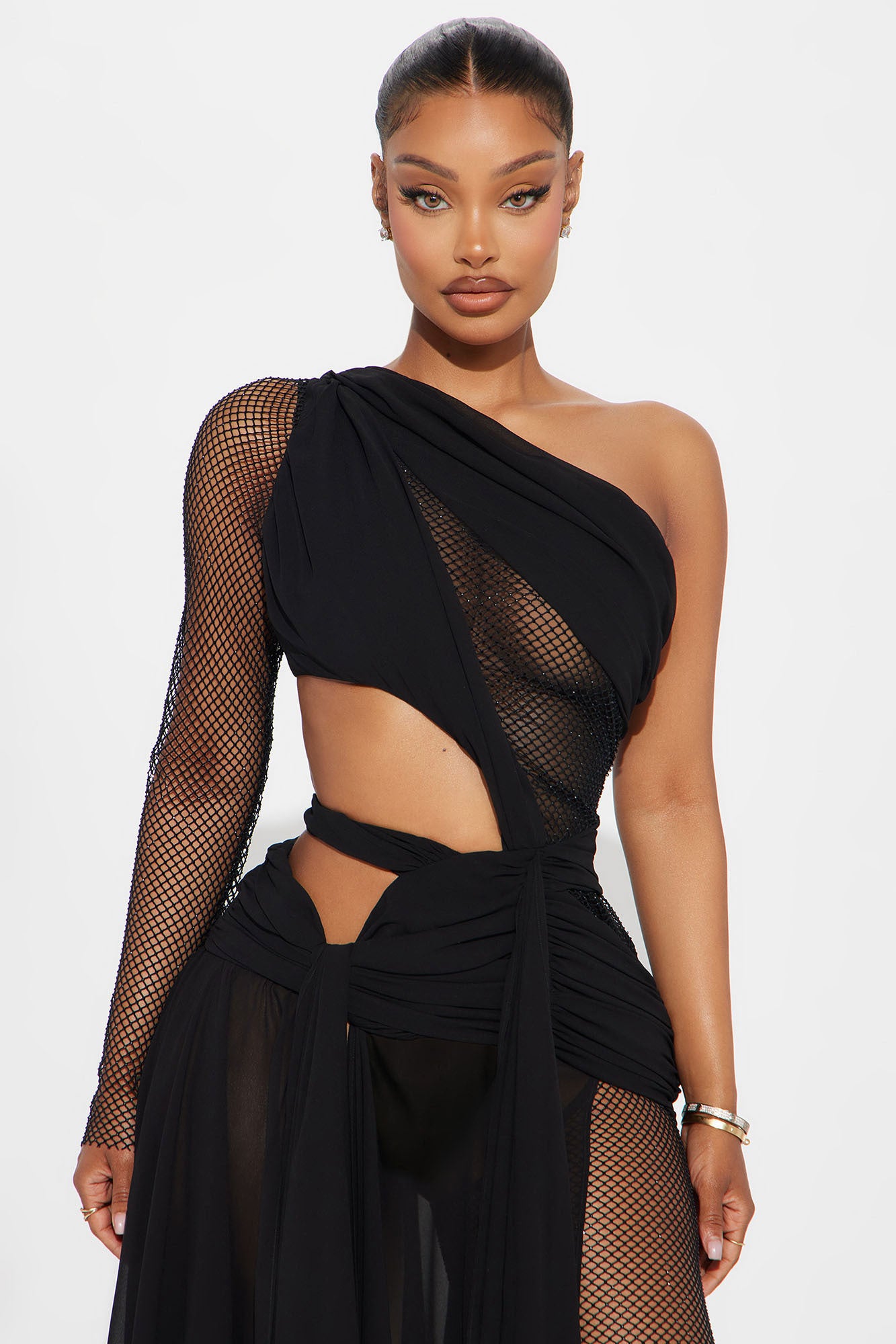 Maxi Dress (Black) image 2