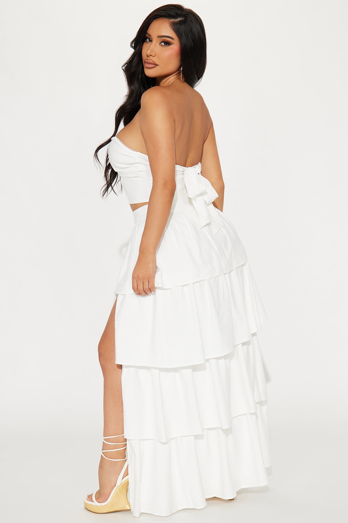 Skirt Set (White) image 3