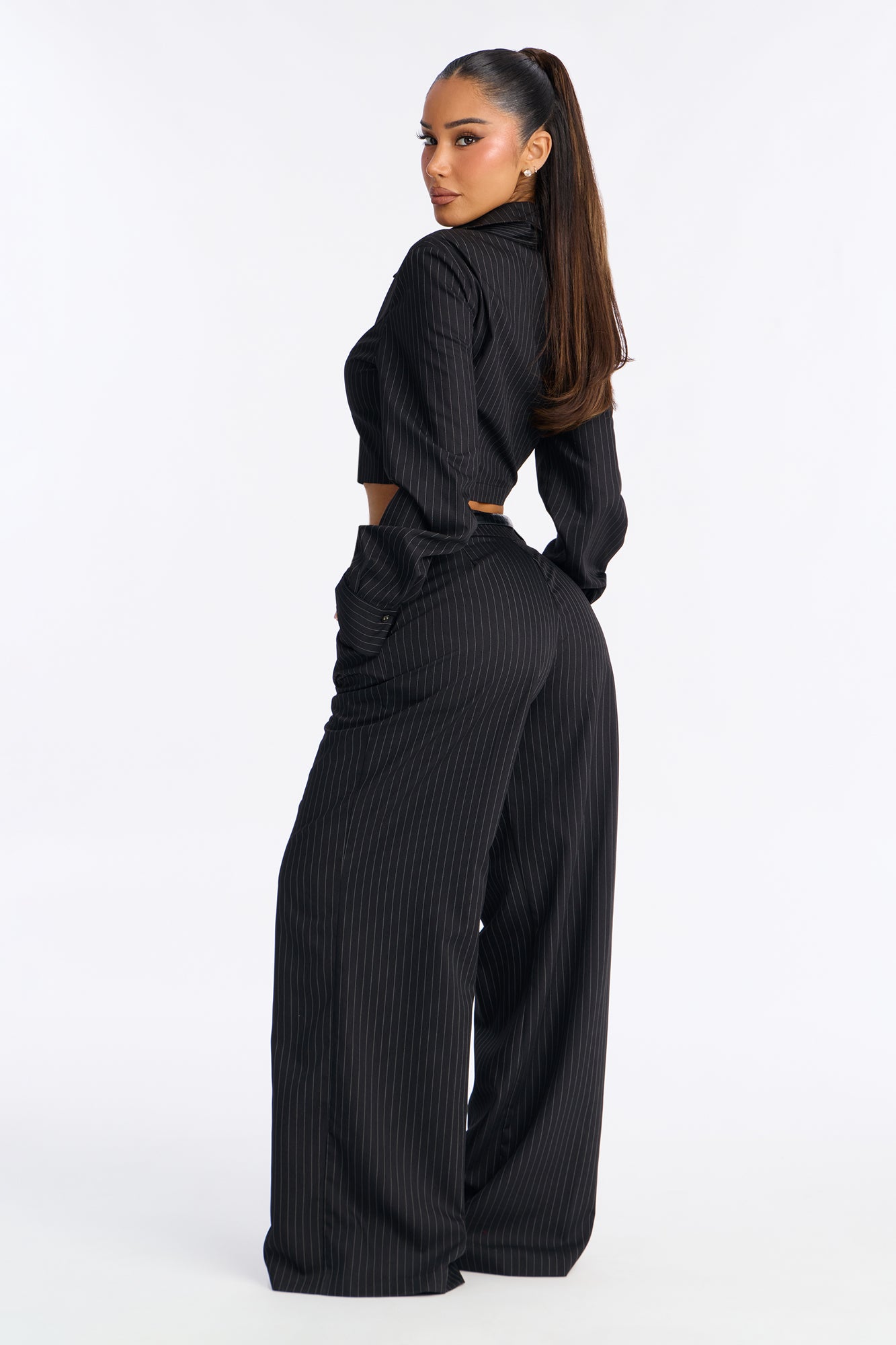 Piece Pant Set (Black) image 3