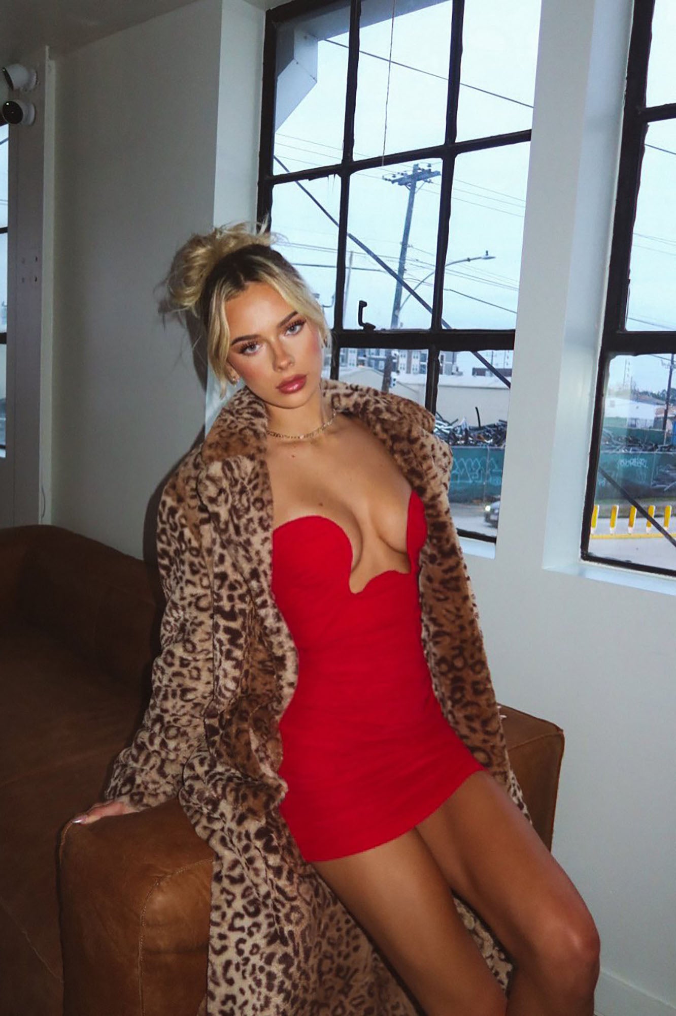 Mini Dress (Red) image 4