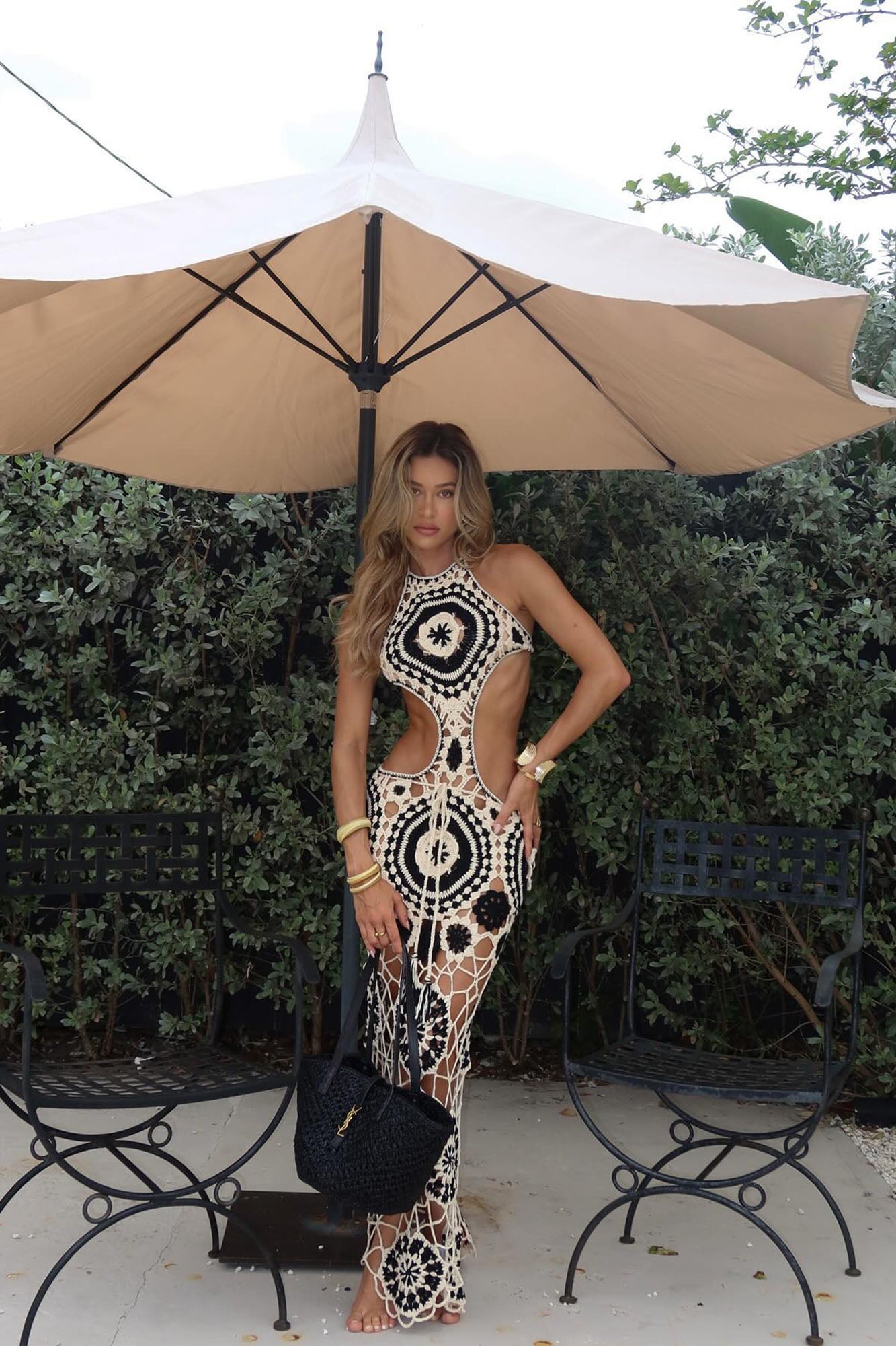 Maxi Dress (Cream/combo)