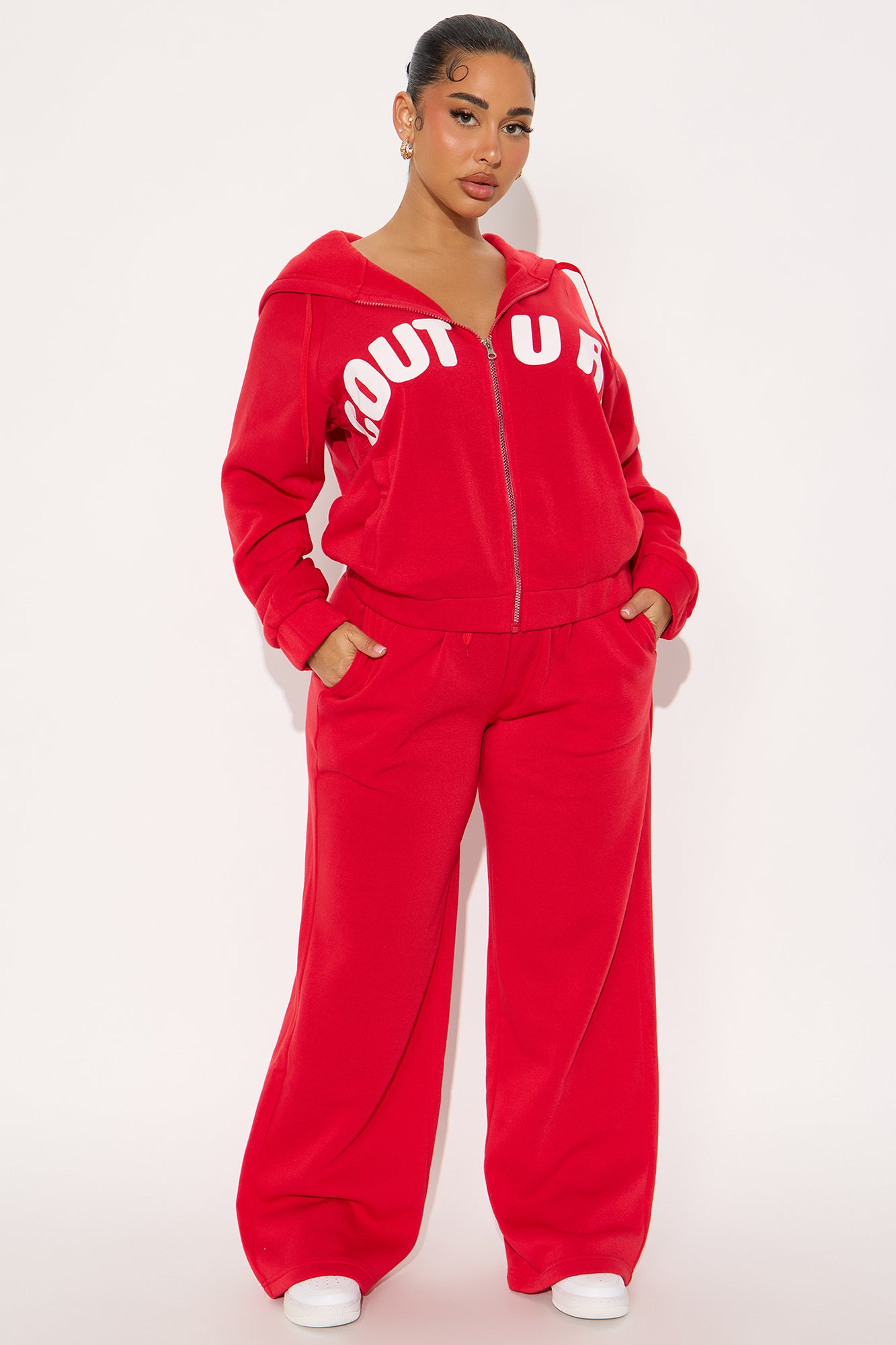 Pant Set (Red)